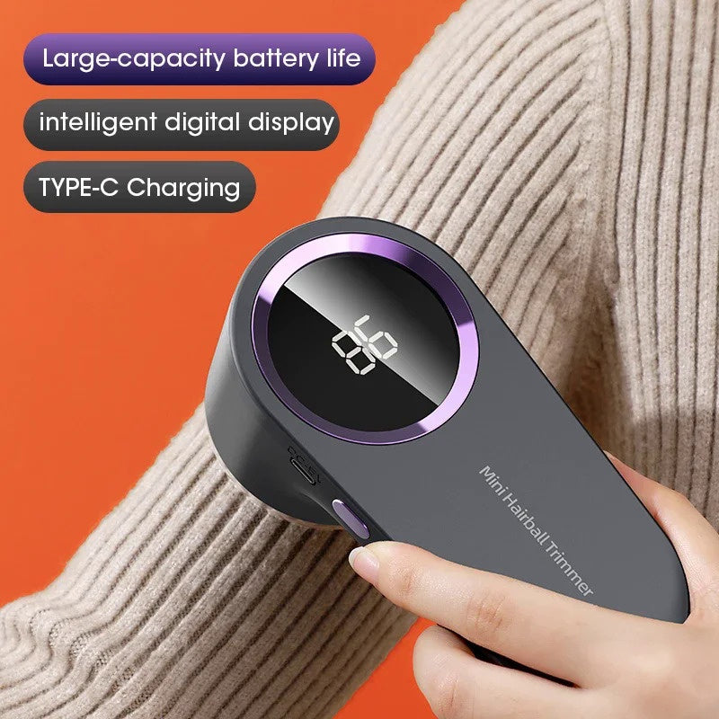 Lint Remover for Clothing LED Digital Electric Pellet Fluff Remover