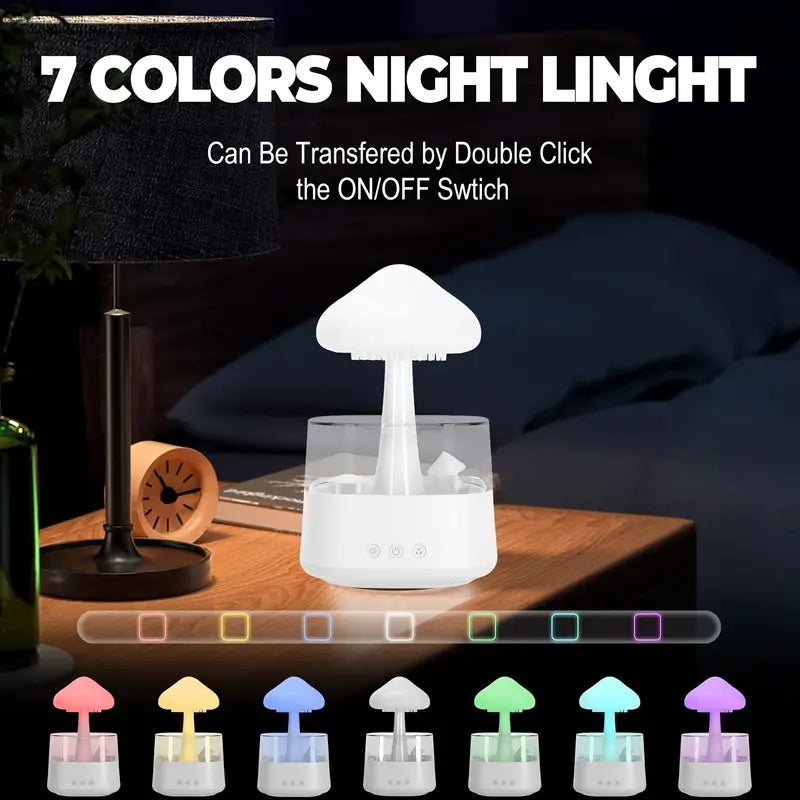 Rain Cloud Humidifier and Aromatherapy Diffuser